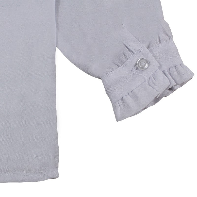 Dr.Kid DK498/O17 bluzka  długi rękaw kolor biały -  - #tag1# - #tag2# - #tag3# - #tag4#