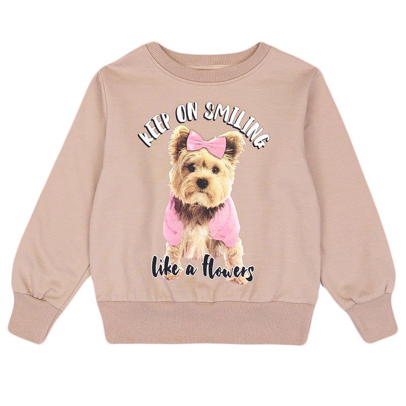 Dres 2 Części dziewczynka beż 5069-261023  GKMOD -  - #tag1# - #tag2# - #tag3# - #tag4#