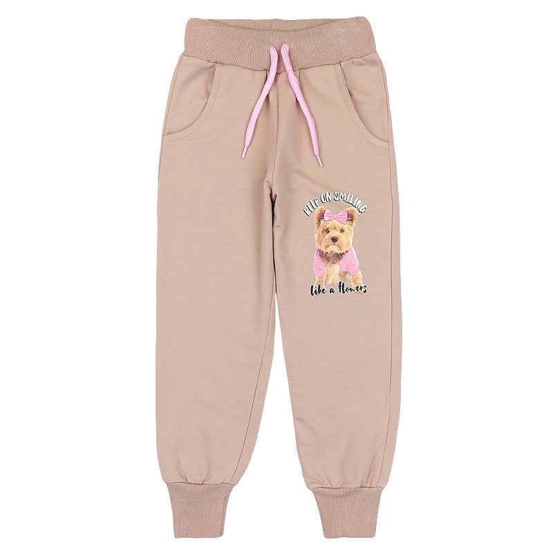 Dres 2 Części dziewczynka beż 5069-261023  GKMOD -  - #tag1# - #tag2# - #tag3# - #tag4#