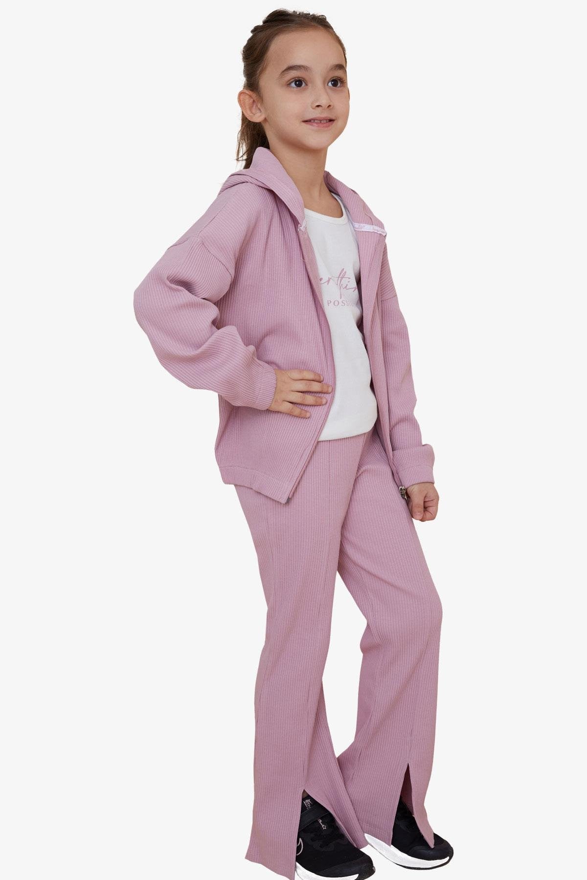 Dres 3 Cz dziewczynka pudrowy róż 19103-8724 GKMOD -  - #tag1# - #tag2# - #tag3# - #tag4#