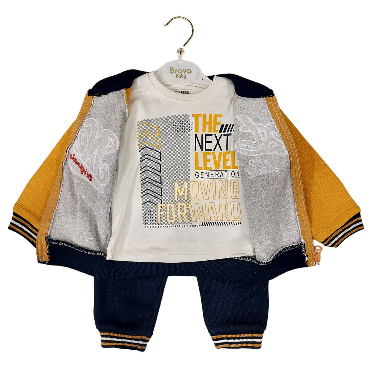 Dres 3 Części chłopak żółty 50206-151223  GKMOC -  - #tag1# - #tag2# - #tag3# - #tag4#