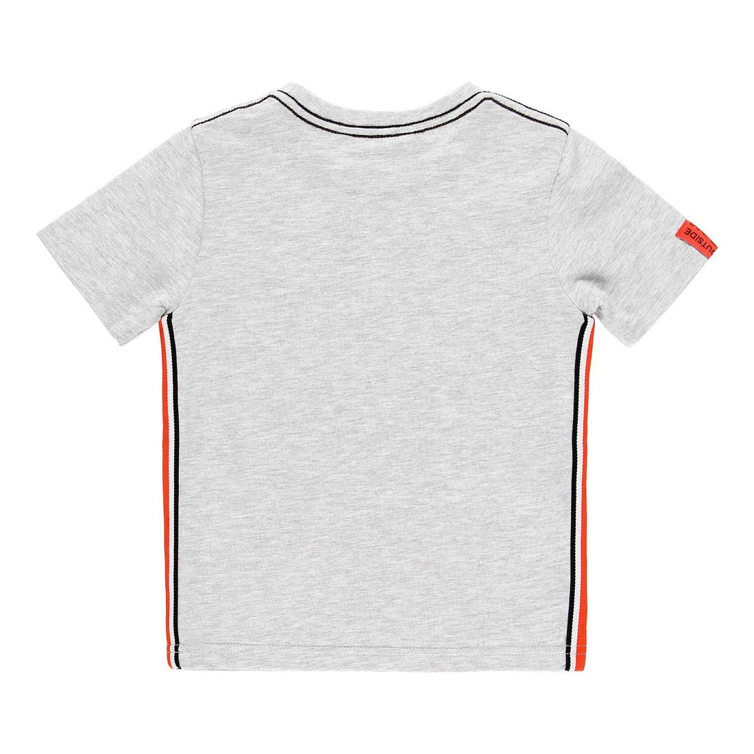Dzianinowa koszulka dla chłopca Boboli 509138-8018 kolor szary melanż -  - #tag1# - #tag2# - #tag3# - #tag4#