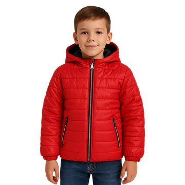 Jungen Stepp Übergangsjacke rot F26 2035-17-14325-18