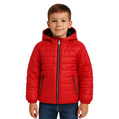 Jungen Stepp Übergangsjacke rot F26 2035-17-14325-18