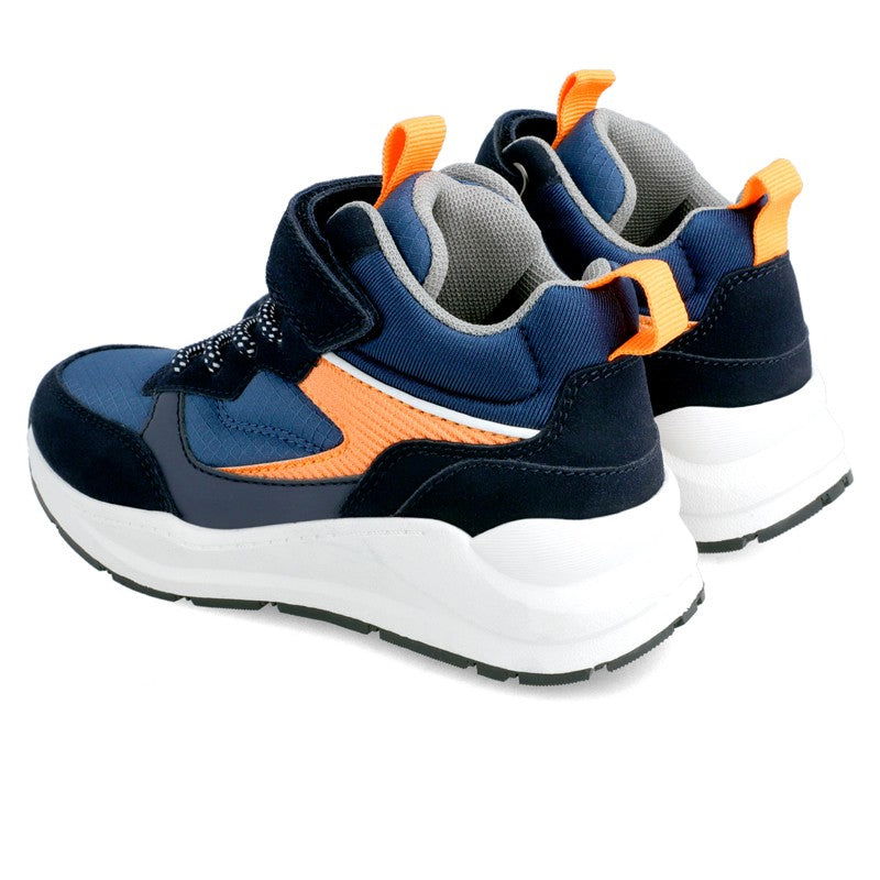 Garvalin Sneakersy chłopięce 211661-A granat/pomarańcz -  - #tag1# - #tag2# - #tag3# - #tag4#