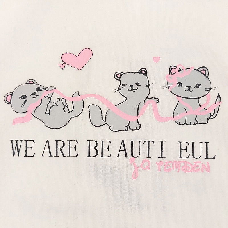 Golf Kotki dziewczynka biały FD1021-131123  GKMOD -  - #tag1# - #tag2# - #tag3# - #tag4#