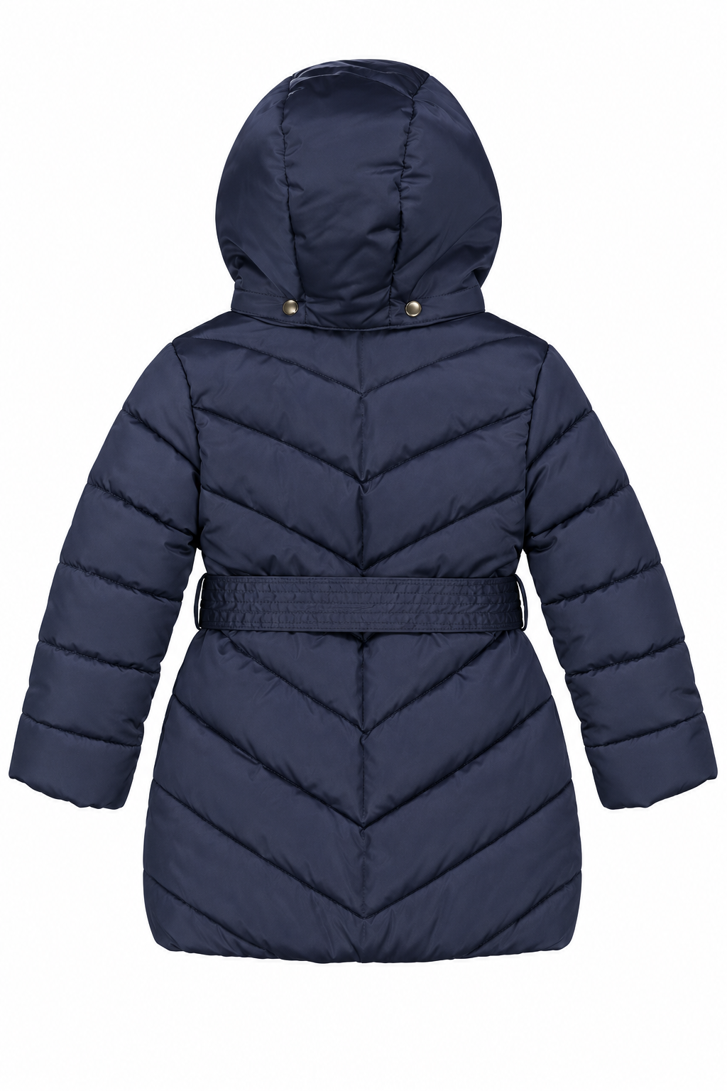 Birba 97024-70D marineblaue Mikrofaser-Winterjacke für Mädchen