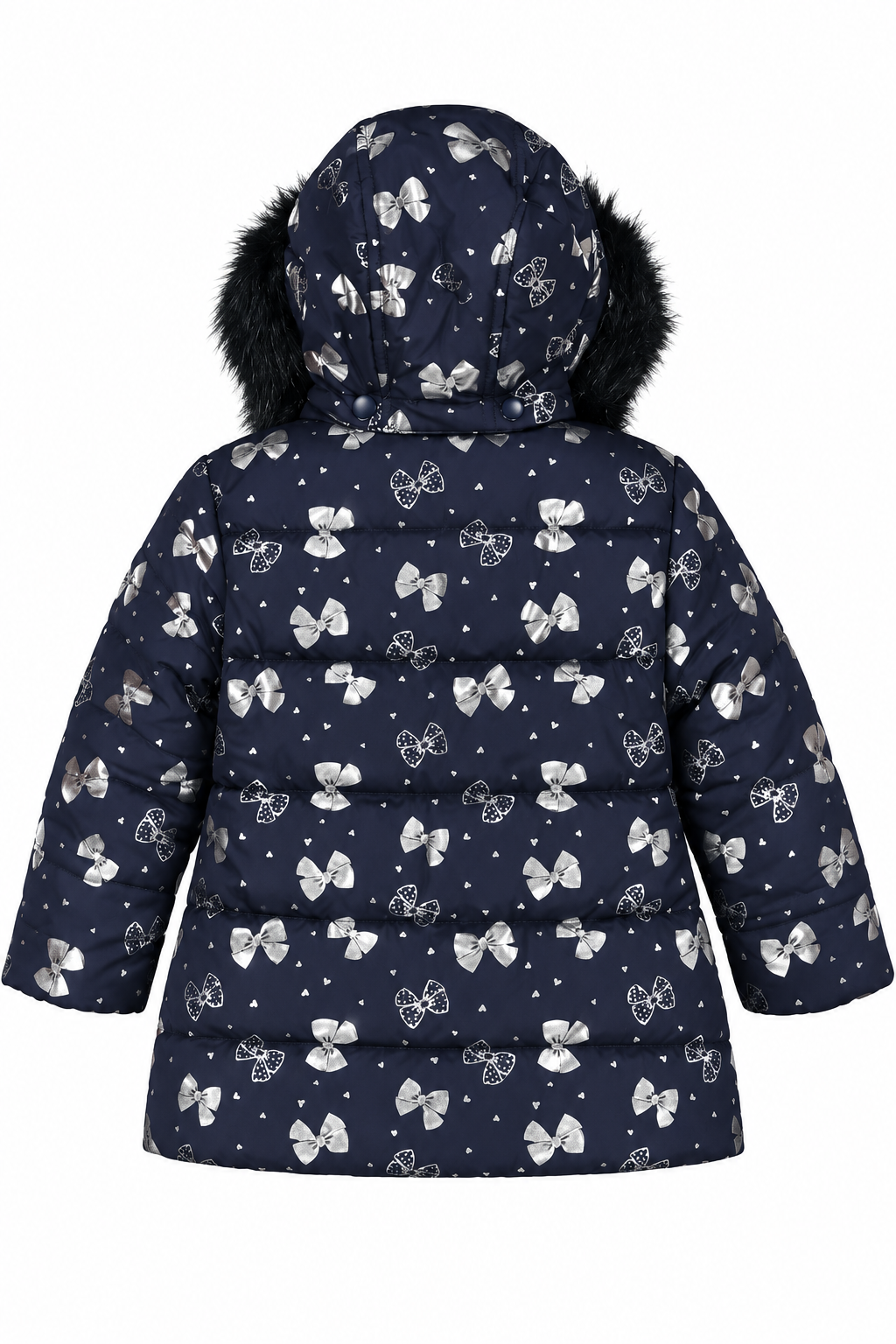 Birba 97014-97Z marineblaue Mädchen-Winterjacke