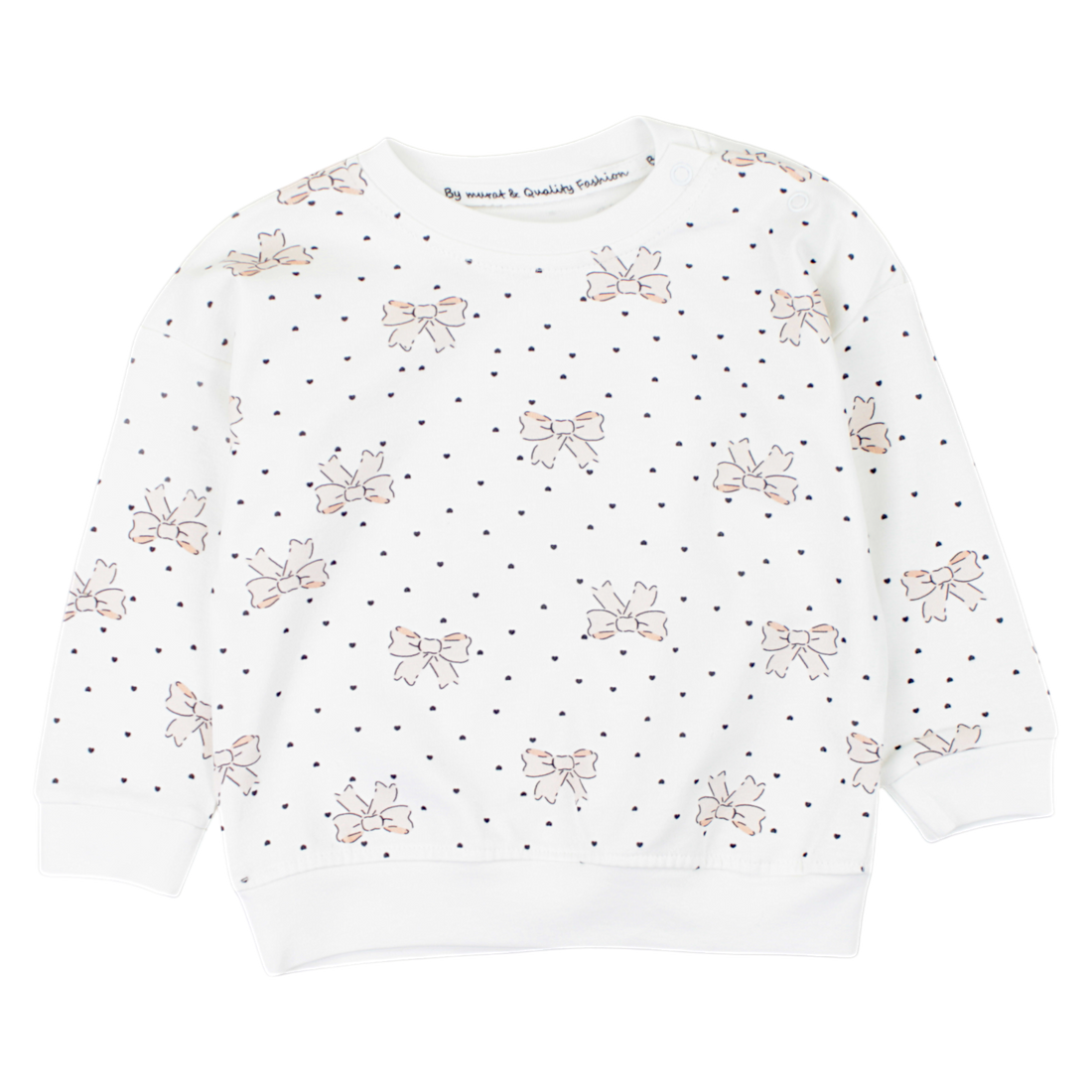 Beiges Schlaghosen-Set für Mädchen Murat Baby 9193-22125-1