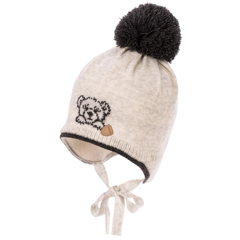 Jamiks GALON II czapka chłopięca kolor popiel JZB090-2 -  - #tag1# - #tag2# - #tag3# - #tag4#