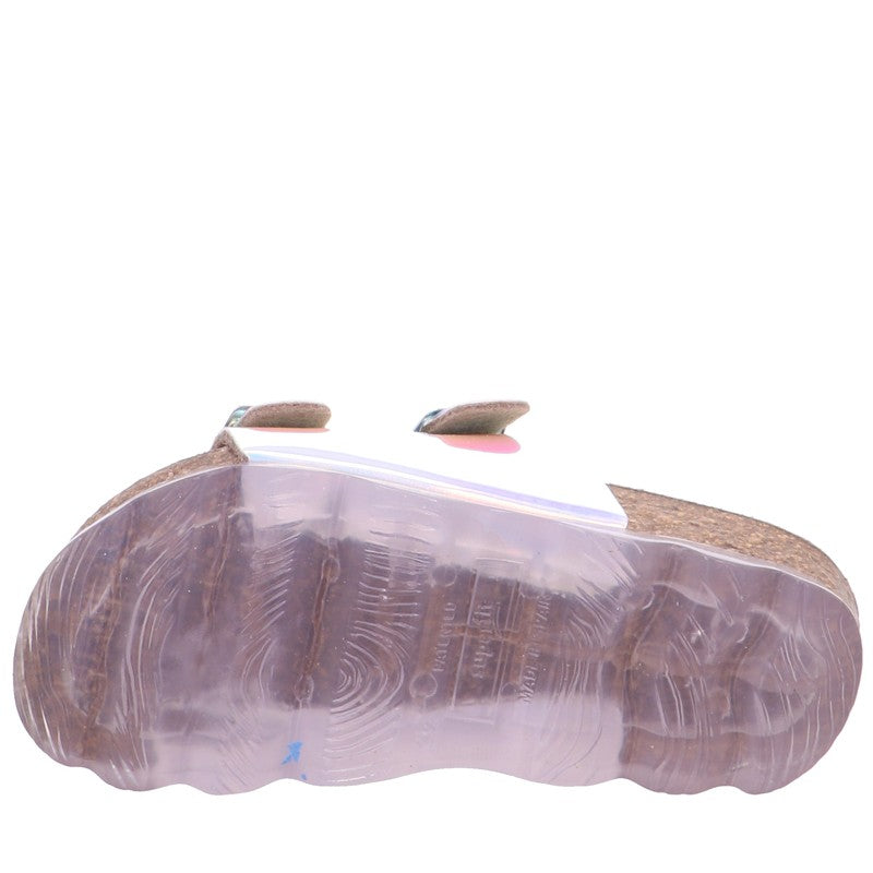 Klapki dla dziewczynek Superfit 1-000119-1010 kolor srebrny -  - #tag1# - #tag2# - #tag3# - #tag4#