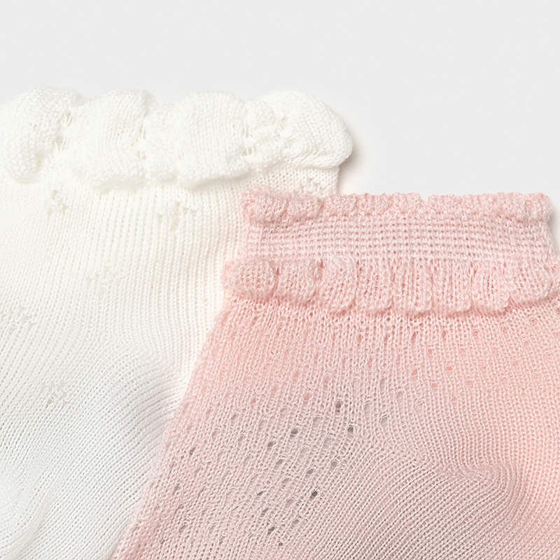 Komplet 2 pary skarpetek dziewczynka Mayoral 9365-33 Różowy -  - #tag1# - #tag2# - #tag3# - #tag4#