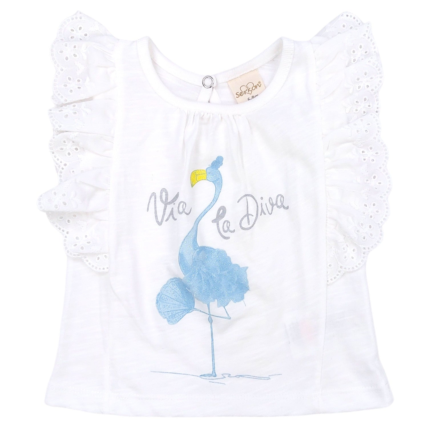 Komplet 3Cz. Viva dziewczynka niebieski 474-14524 GKMOD -  - #tag1# - #tag2# - #tag3# - #tag4#