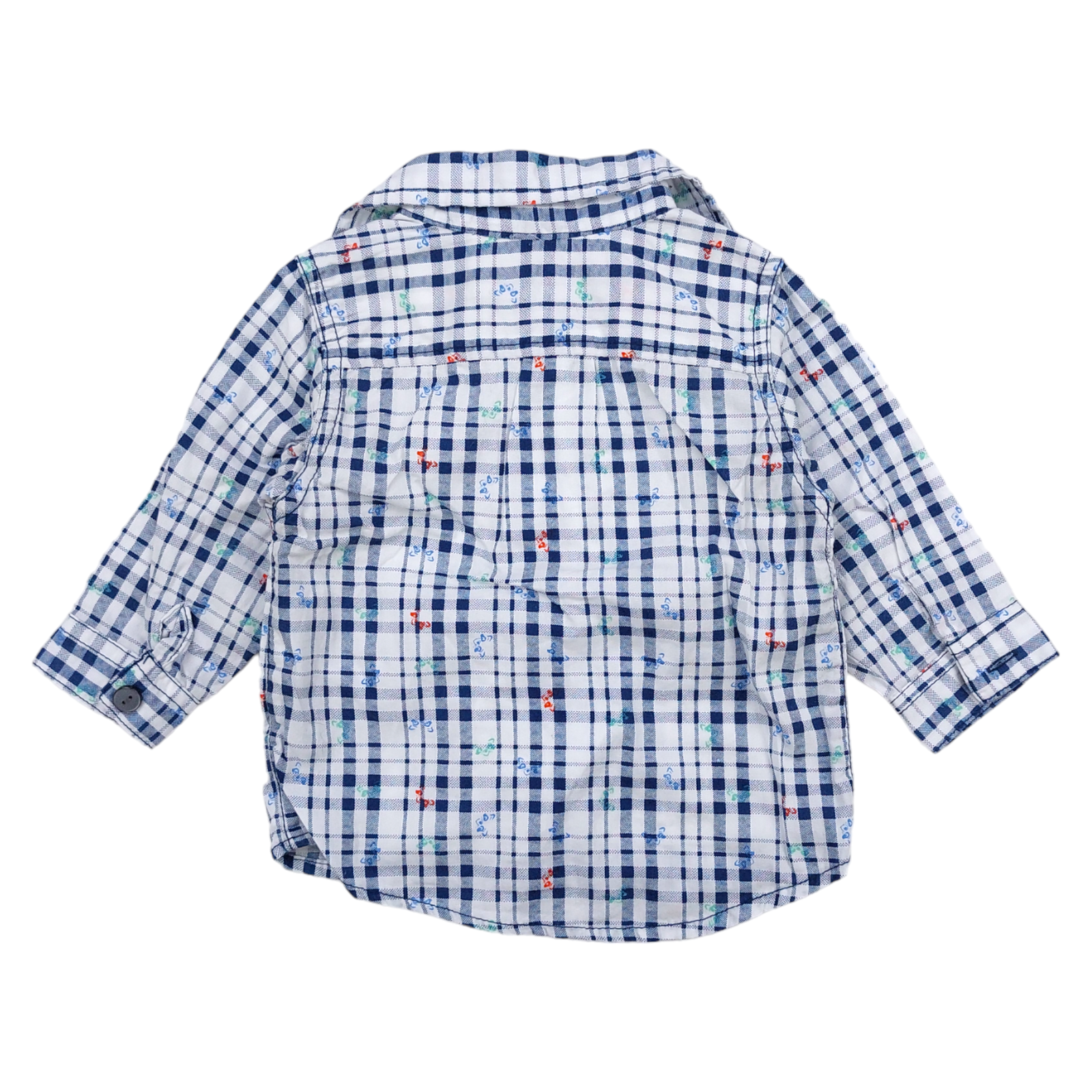 Koszula w kratkę chłopięca używana Ergee kod 18 -  - #tag1# - #tag2# - #tag3# - #tag4#