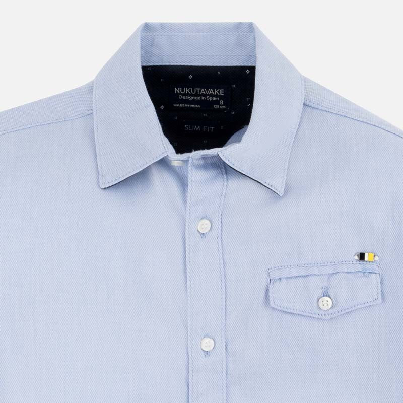 Koszula z długim rękawem chłopięca Mayoral 6157-41 Błękitny -  - #tag1# - #tag2# - #tag3# - #tag4#