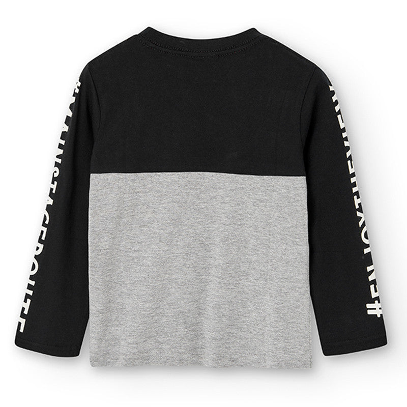 Koszulka dla chłopca Boboli 525068-890 kolor czarny -  - #tag1# - #tag2# - #tag3# - #tag4#