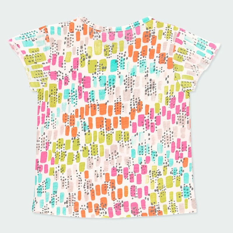 Koszulka dla dziewczynki Baby Boboli 244066-9829 kolor wielokolorowy -  - #tag1# - #tag2# - #tag3# - #tag4#