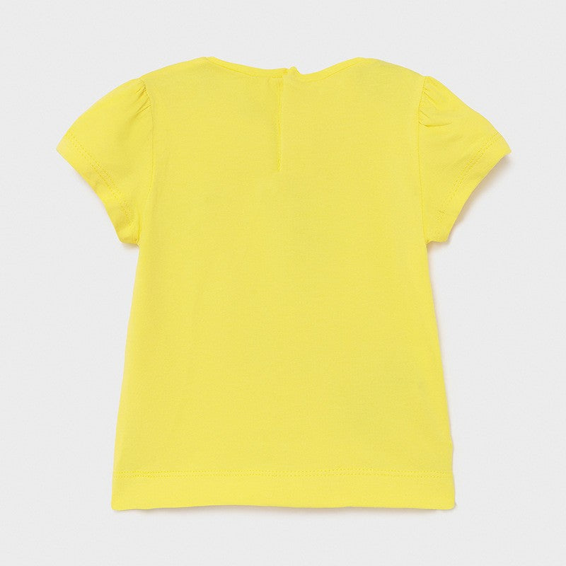 Koszulka z aplikacją dziewczęca Mayoral 1079-59 żółta -  - #tag1# - #tag2# - #tag3# - #tag4#