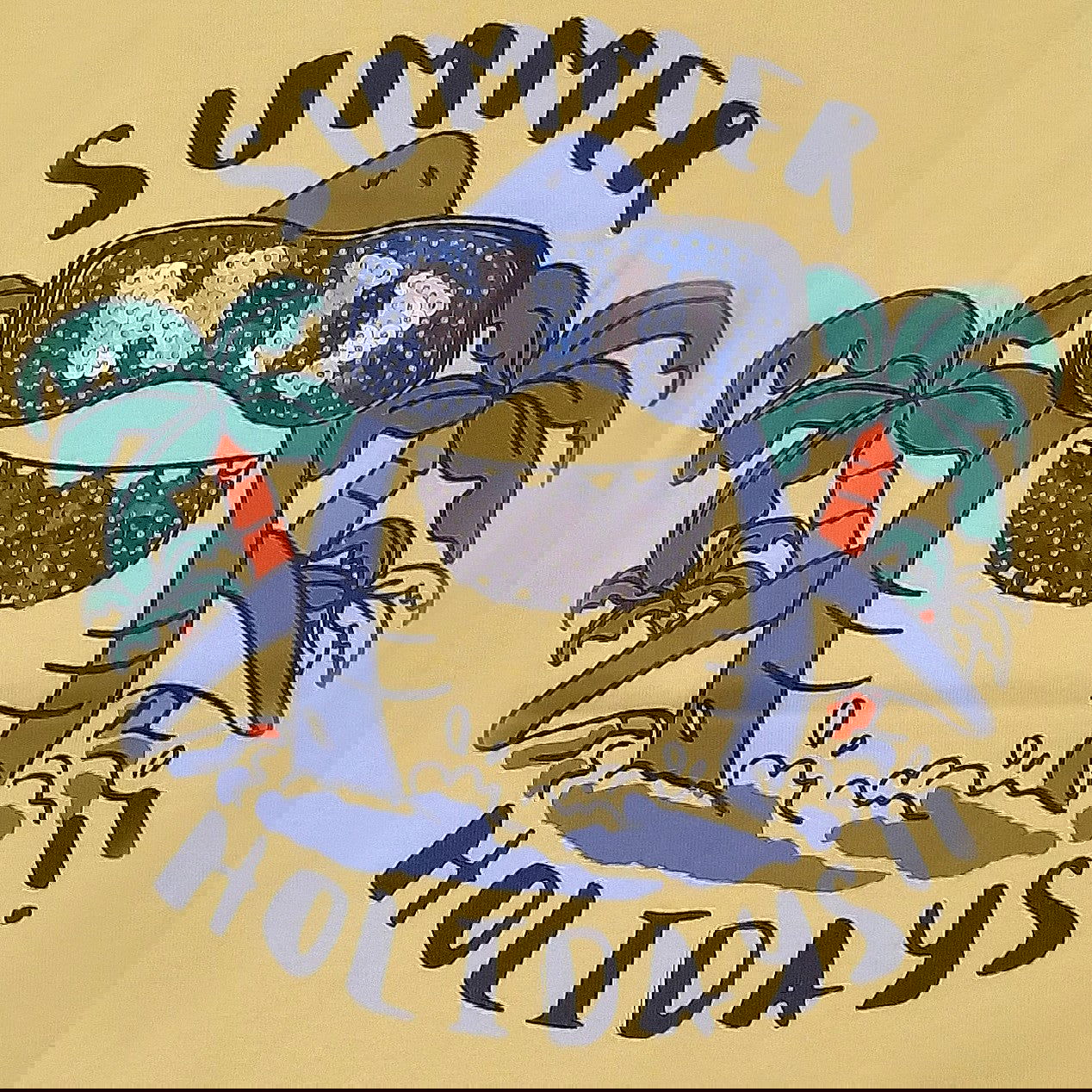 Koszulka z cekinami chłopięca Losan 115-1211AL-020 kolor Limonka -  - #tag1# - #tag2# - #tag3# - #tag4#