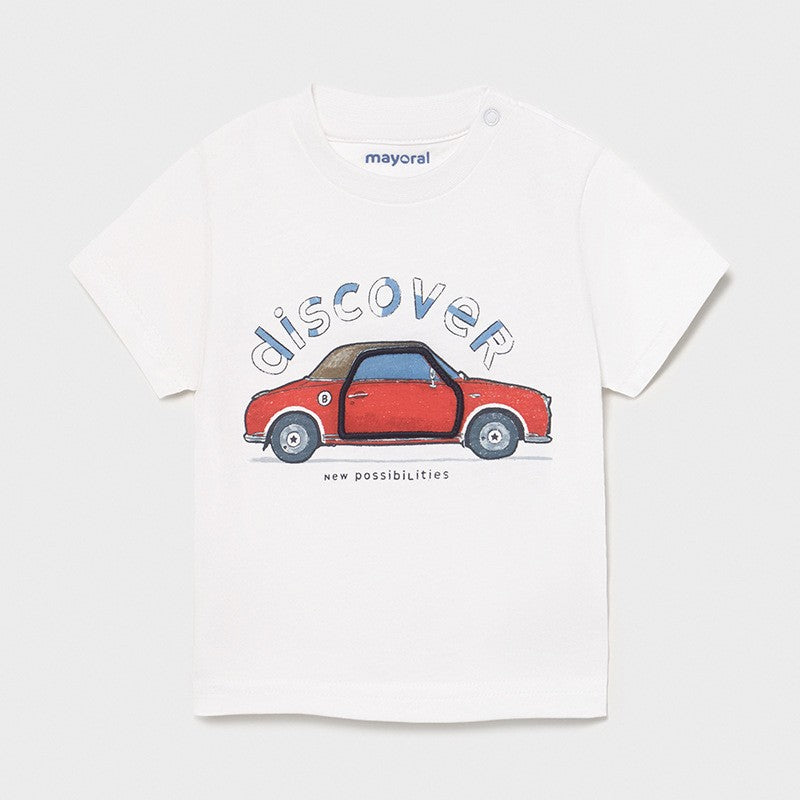 Koszulka z krótkim rękawem chłopięca Mayoral 1006-91 Biały -  - #tag1# - #tag2# - #tag3# - #tag4#