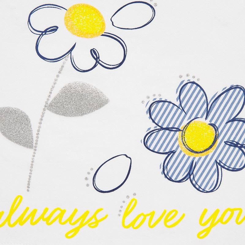 Koszulka z krótkim rękawem dla dziewczynki Mayoral 1063-87 biała -  - #tag1# - #tag2# - #tag3# - #tag4#