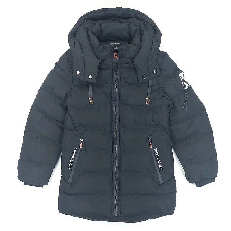 Kurtka Zimowa chłopak czarny B60172-71023  GKMOC -  - #tag1# - #tag2# - #tag3# - #tag4#