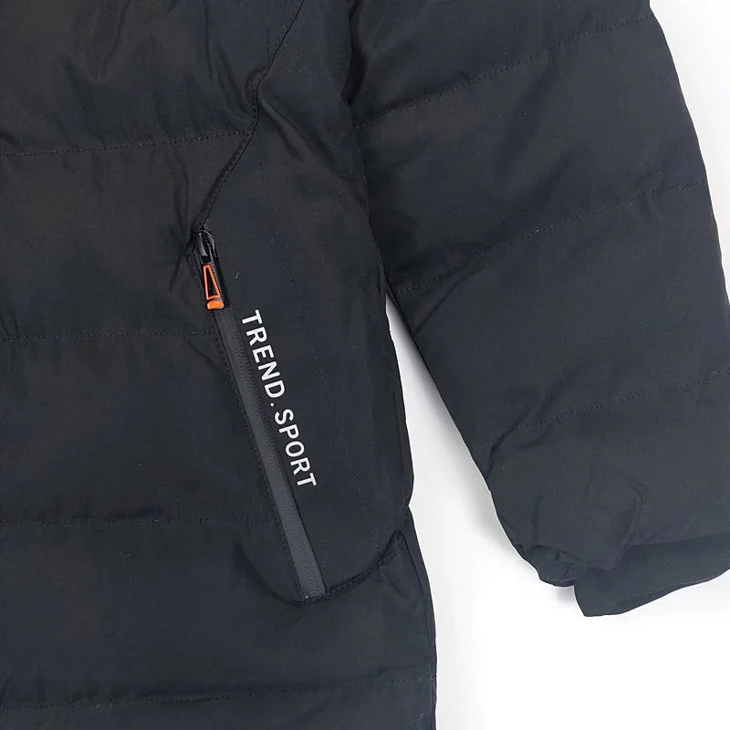 Jungen Winterjacke Schwarz B60172-71023 GKMOC