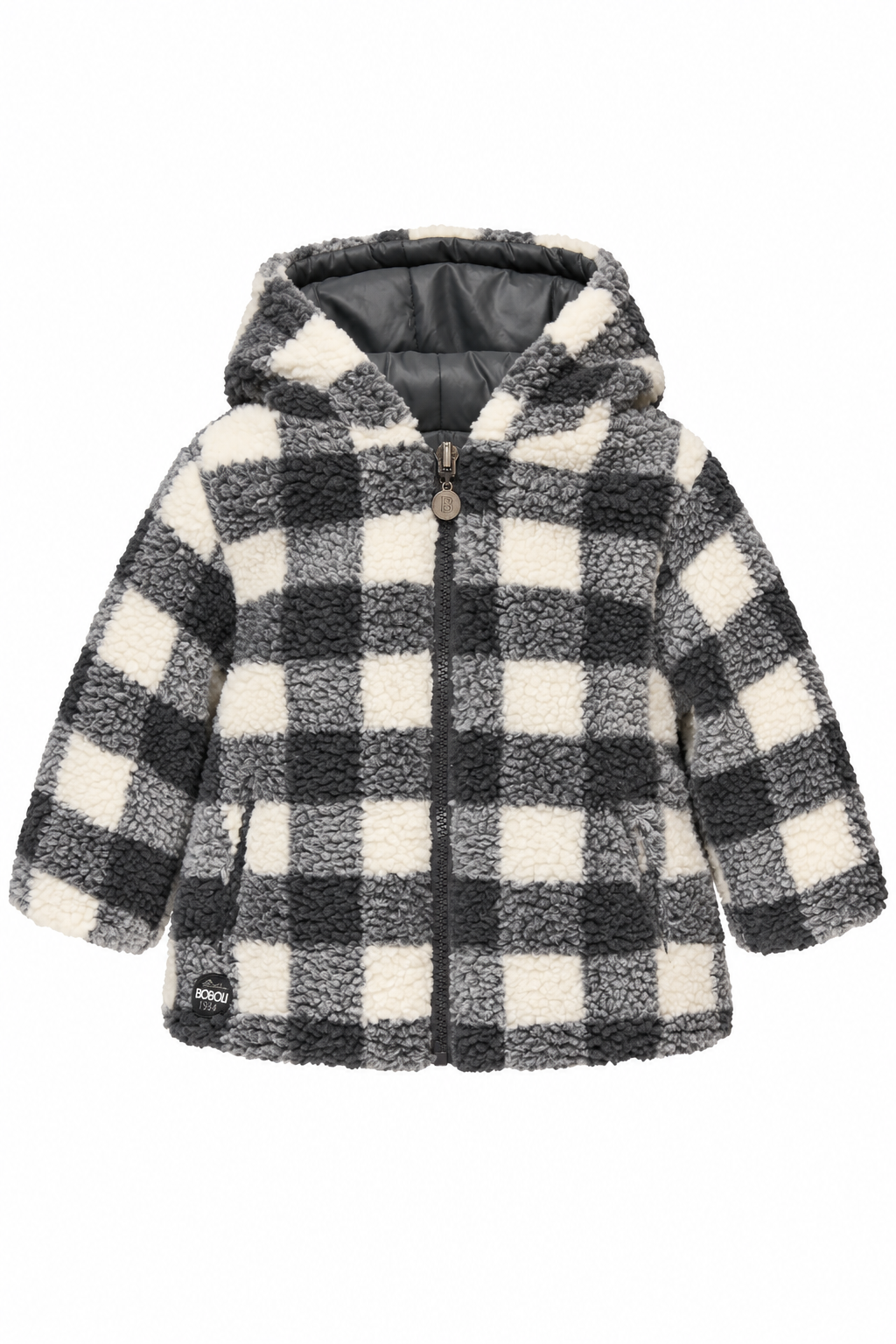 Boboli 344090_9615 Wendejacke Farbe grau