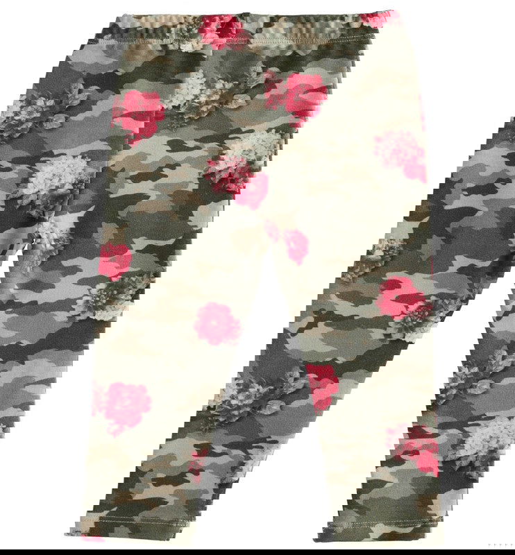 Leginsy z nadrukiem dziewczęce iDO 1619-6NU6 kolor zielono-różowy -  - #tag1# - #tag2# - #tag3# - #tag4#