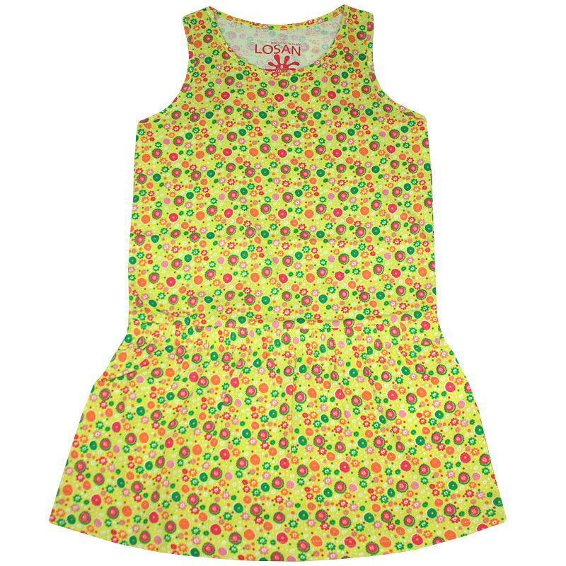 Losan 714-7043AB sukienka kolor żółty -  - #tag1# - #tag2# - #tag3# - #tag4#