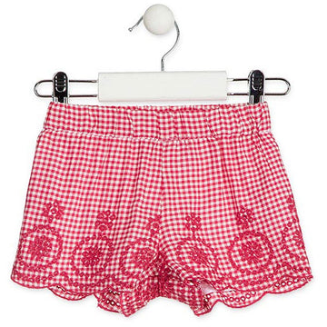 Losan Szorty dziewczęce czerwone 918-9003AA-075 -  - #tag1# - #tag2# - #tag3# - #tag4#