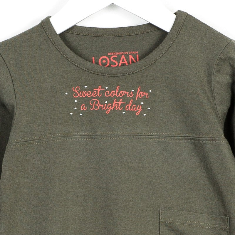 Losan bluzka 626-1021AD  kolor szary -  - #tag1# - #tag2# - #tag3# - #tag4#