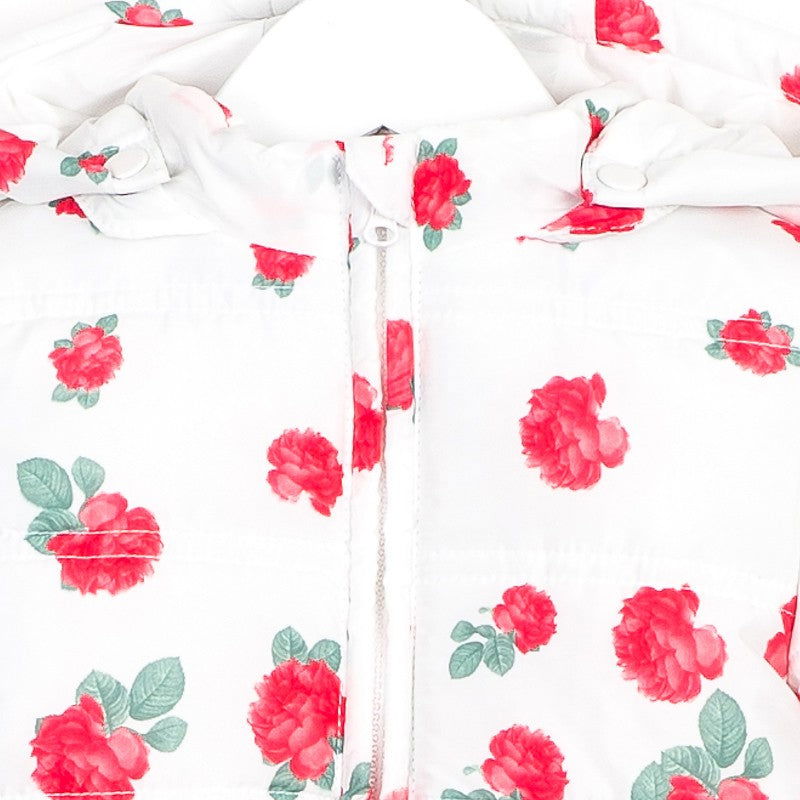 Losan kurtka róże 628-2005AD  kolor biały/czerwony -  - #tag1# - #tag2# - #tag3# - #tag4#