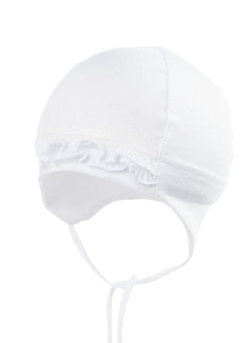 MILES Czapka dla dziewczynek Jamiks JWD092-1 kolor biały -  - #tag1# - #tag2# - #tag3# - #tag4#