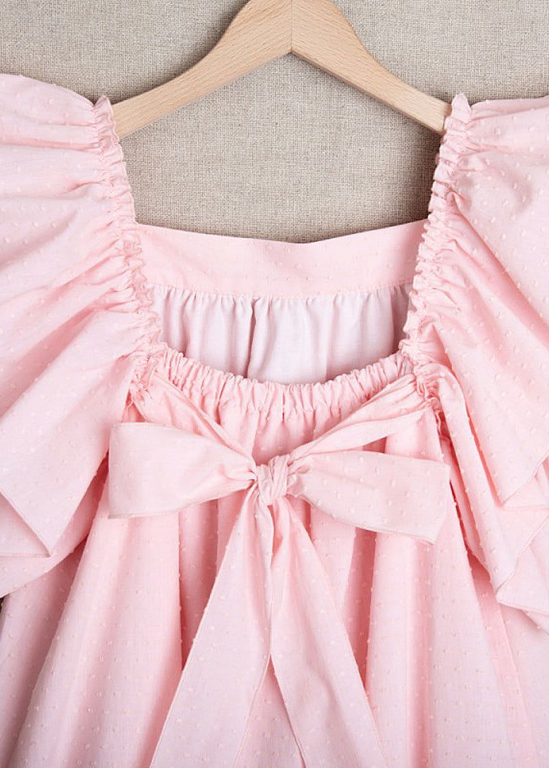 MINIMI 18/23 Sukienka elegancka kolor róż -  - #tag1# - #tag2# - #tag3# - #tag4#