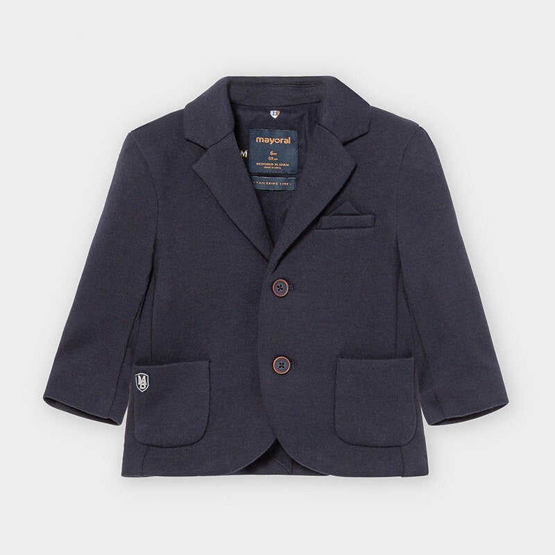 Marynarka elegancka dla chłopczyków Mayoral 2477-18 granatowa gładka -  - #tag1# - #tag2# - #tag3# - #tag4#