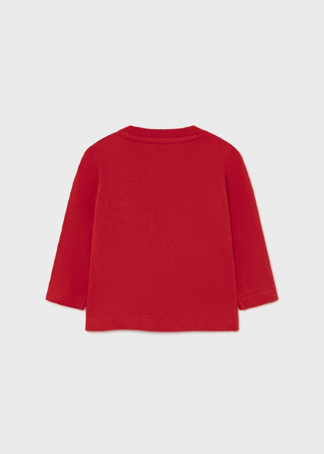 Mayoral 11-02064-039 Koszulka długi rękaw chłopięca 2064-39 czerwony -  - #tag1# - #tag2# - #tag3# - #tag4#
