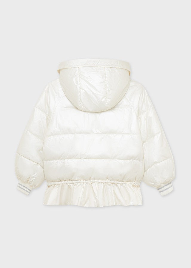 Mayoral 11-07443-008 Kurtka zimowa dla dziewczyny 7443-8 perłowy -  - #tag1# - #tag2# - #tag3# - #tag4#