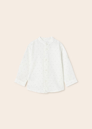 Mayoral 1114-76 Koszula z długim rękawem fantazja len chłopiec kolor dots -  - #tag1# - #tag2# - #tag3# - #tag4#