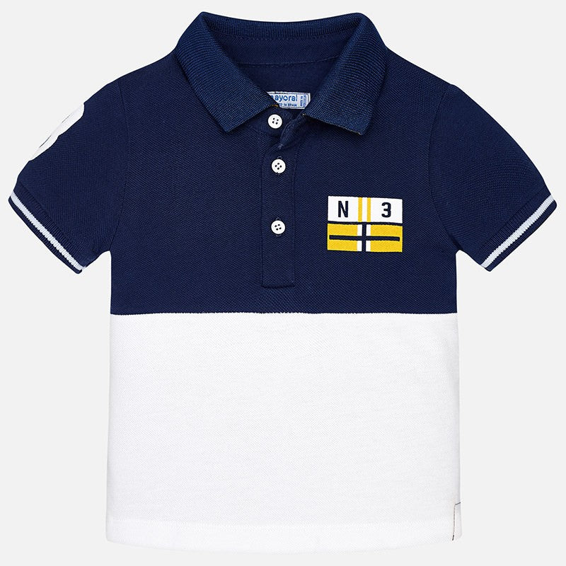 Mayoral 1140-80 Koszulka polo krótki rękaw kolor granat -  - #tag1# - #tag2# - #tag3# - #tag4#