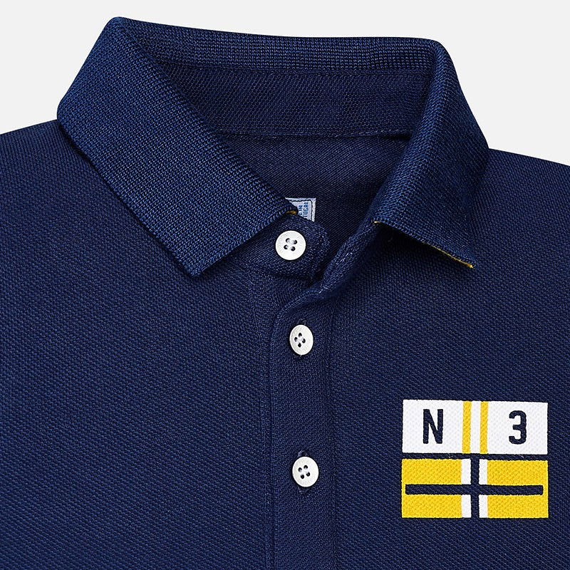 Mayoral 1140-80 Koszulka polo krótki rękaw kolor granat -  - #tag1# - #tag2# - #tag3# - #tag4#