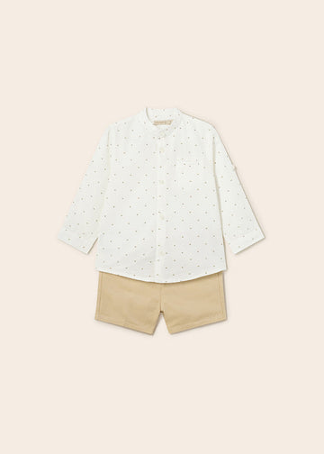 Mayoral 1297-78 Komplet elegancki chłopiec kolor beżowy -  - #tag1# - #tag2# - #tag3# - #tag4#