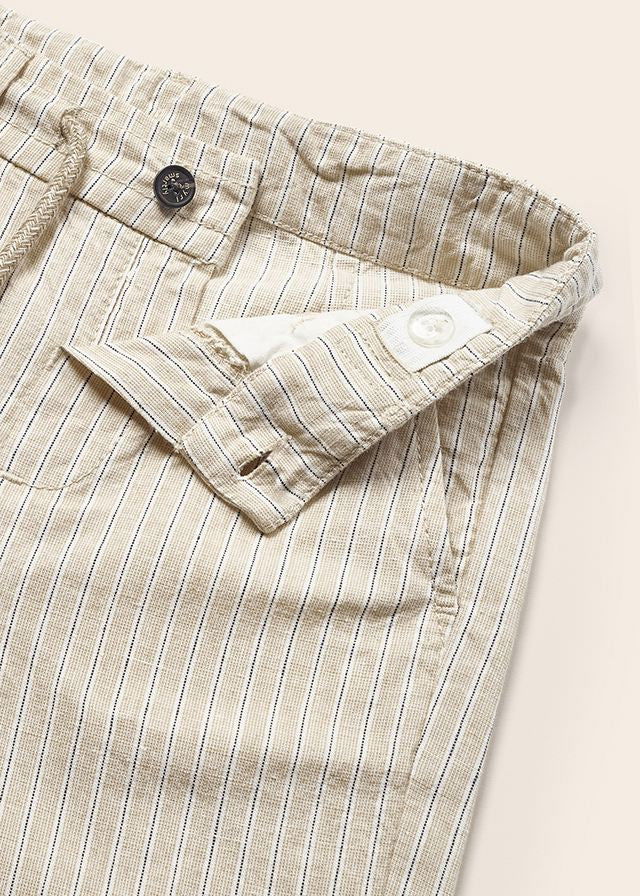 Mayoral 1527-25 Komplet lniany chłopiec kolor beżowy -  - #tag1# - #tag2# - #tag3# - #tag4#