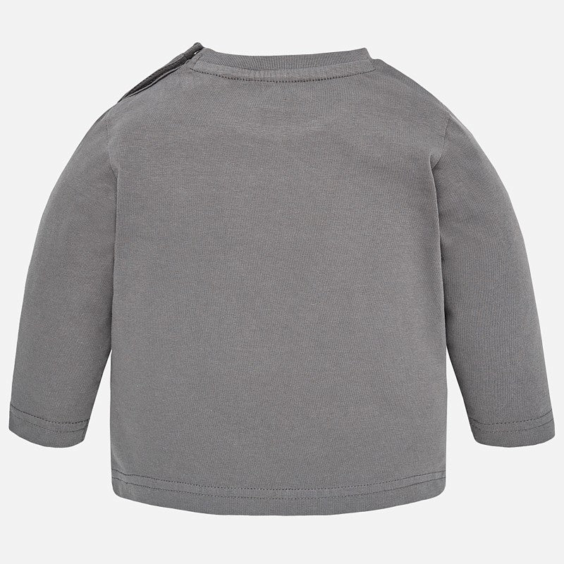 Mayoral 2036-43 Koszulka chłopięca samolot kolor szary -  - #tag1# - #tag2# - #tag3# - #tag4#