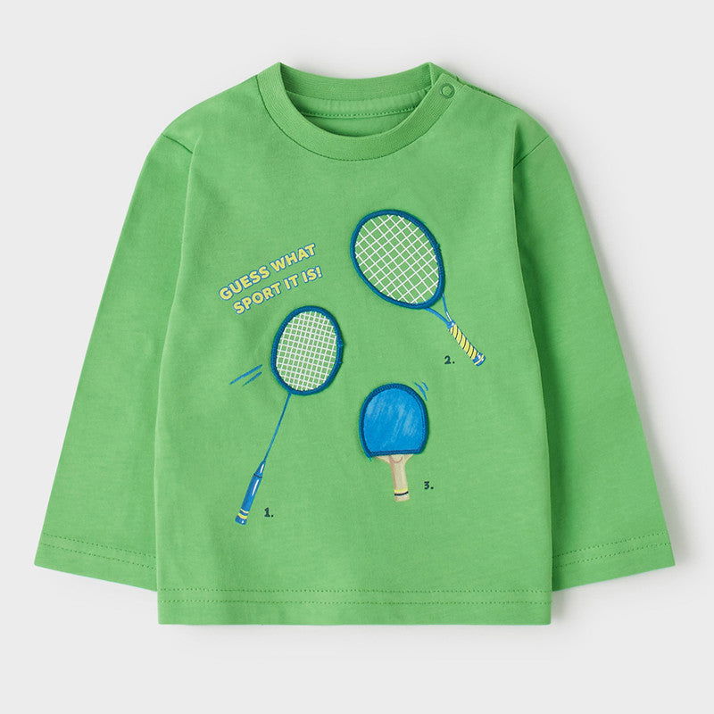 Mayoral 22-01021-088 Koszulka z długim rękawem chłopięca 1021-88 algi -  - #tag1# - #tag2# - #tag3# - #tag4#