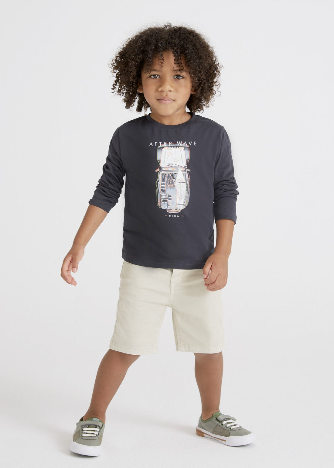 Mayoral 22-03255-019 Bermudy chłopiec 3255-19 kamień -  - #tag1# - #tag2# - #tag3# - #tag4#