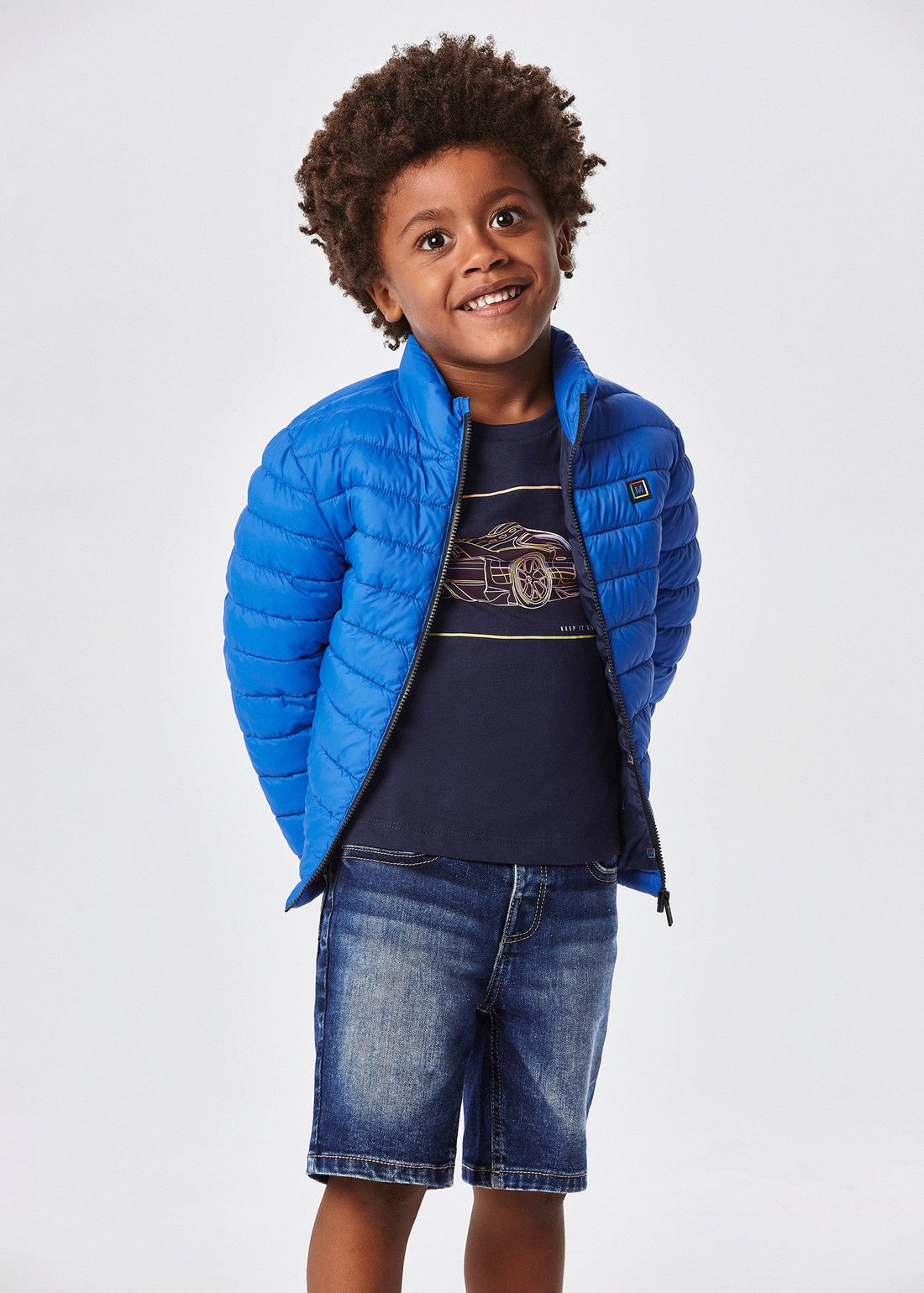 Mayoral 22-03258-056 Bermudy jeansowe chłopięce 3258-56 ciemny -  - #tag1# - #tag2# - #tag3# - #tag4#