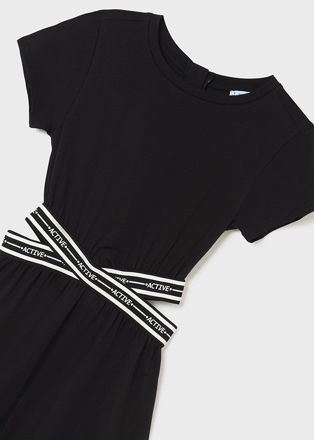 Mayoral 22-06834-010 Kombinezon sportowy dziewczynka 6834-10 czarny -  - #tag1# - #tag2# - #tag3# - #tag4#