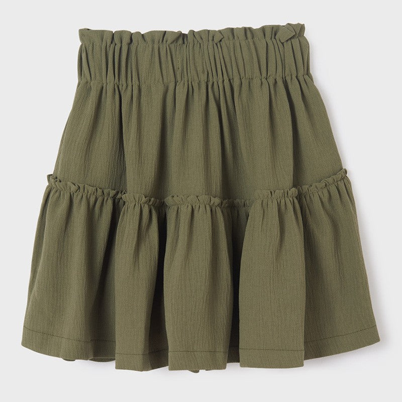 Mayoral 22-06951-010 Spódniczka z krepy dziewczynka 6951-10 algi -  - #tag1# - #tag2# - #tag3# - #tag4#