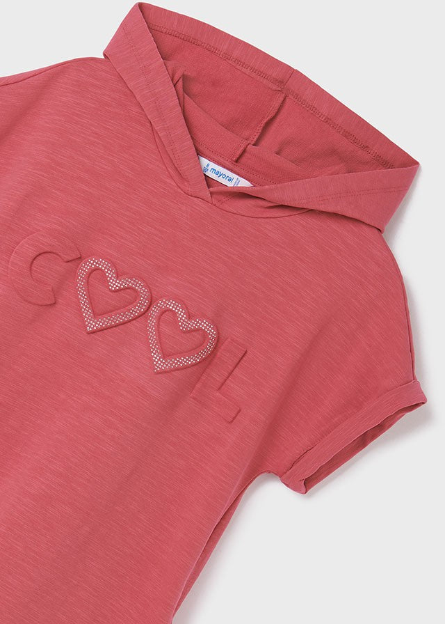 Mayoral 22-06984-028 Sukienka sportowa dziewczynka 6984-28 różowy -  - #tag1# - #tag2# - #tag3# - #tag4#